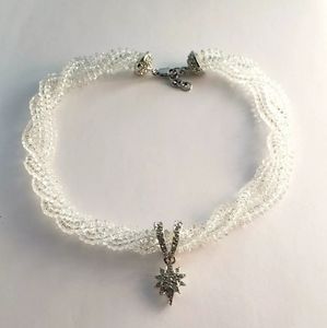 Franklin Mint 1999 Swarovski Crystal Bead Necklace